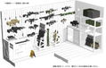 Little Armory LD031 1/12 Scale Model Kit: Weapon Storeroom B thumbnail 10
