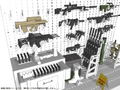 Little Armory LD031 1/12 Scale Model Kit: Weapon Storeroom B thumbnail 8