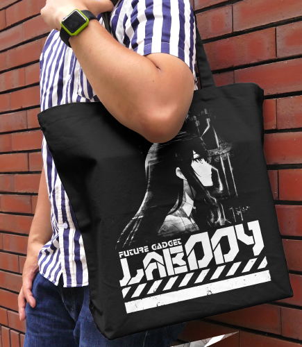Steins;Gate 0 - Kurisu Makise Large Tote Bag Black image 2