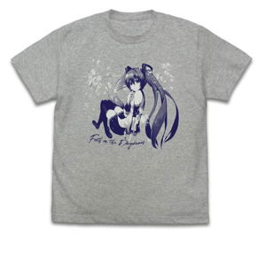 Hatsune Miku T-shirt Jaku Ver. Mix Gray (M Size)_