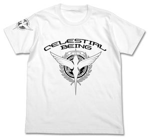 Mobile Suit Gundam 00 - Celestial Being T-shirt White (L Size)_