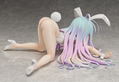 No Game No Life 1/4 Scale Pre-Painted Figure: Shiro Bare Leg Bunny Ver. [GSC Online Shop Exclusive Ver.] thumbnail 7