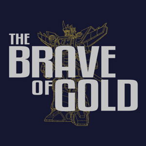 The Brave Of Gold Goldran T-shirt Navy (S Size)_