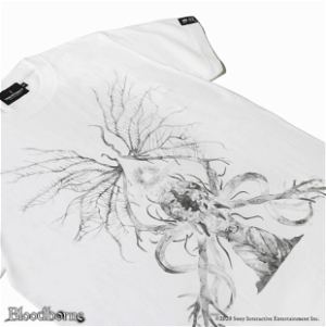 Bloodborne Torch Torch T-shirt Collection: Ebrietas, Daughter Of The Cosmos White (S Size)