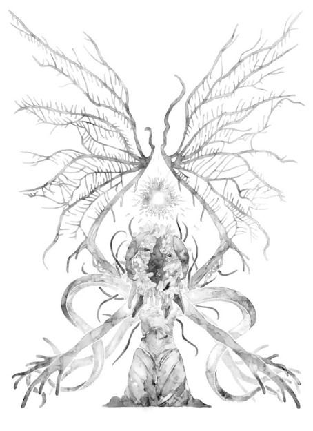 Bloodborne Torch Torch T-shirt Collection: Ebrietas, Daughter Of The Cosmos Black (XXL Size) image 6