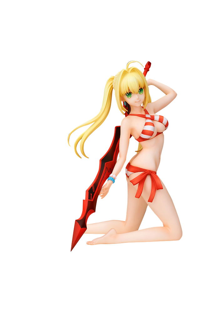 Assemble Heroines Fate/Grand Order 1/8 Scale Semi-finished Figure Kit: Caster / Nero Claudius [Summer Queens] image 1