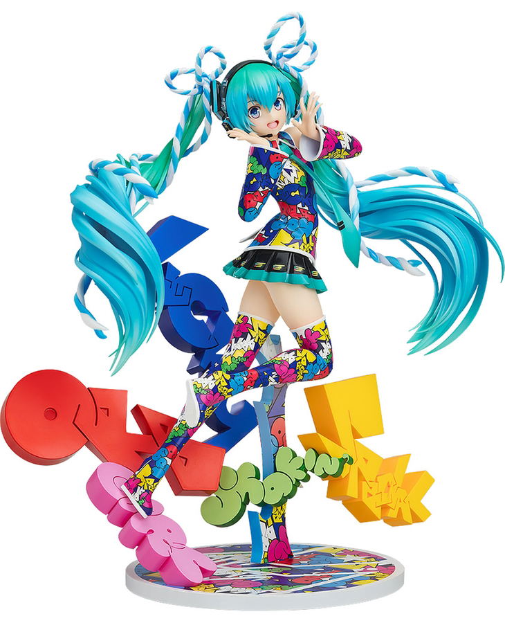 Character Vocal Series 01 Hatsune Miku 1/8 Scale Pre-Painted Figure: Hatsune Miku - Miku Expo 5th Anniv. / Lucky☆Orb Uta X Kasoku Ver. image 1