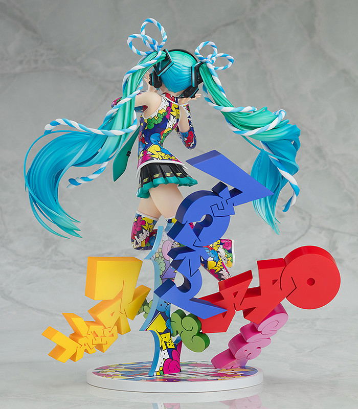 Character Vocal Series 01 Hatsune Miku 1/8 Scale Pre-Painted Figure: Hatsune Miku - Miku Expo 5th Anniv. / Lucky☆Orb Uta X Kasoku Ver. image 8