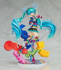 Character Vocal Series 01 Hatsune Miku 1/8 Scale Pre-Painted Figure: Hatsune Miku - Miku Expo 5th Anniv. / Lucky☆Orb Uta X Kasoku Ver. [Good Smile Company Online Shop Limited Ver.] thumbnail 6