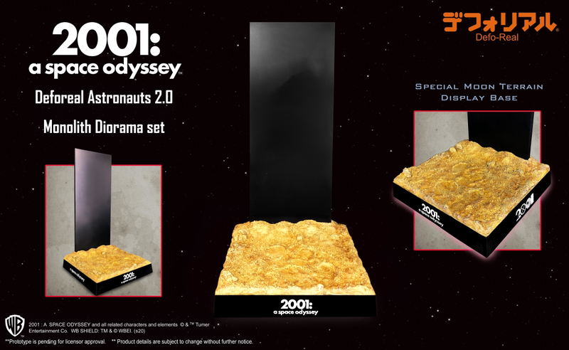 DefoReal 2001 A Space Odyssey: Astronauts 2.0 Monolith Diorama Set image 3