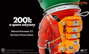 DefoReal 2001 A Space Odyssey: Astronauts 2.0 Red Suits & Green Helmet