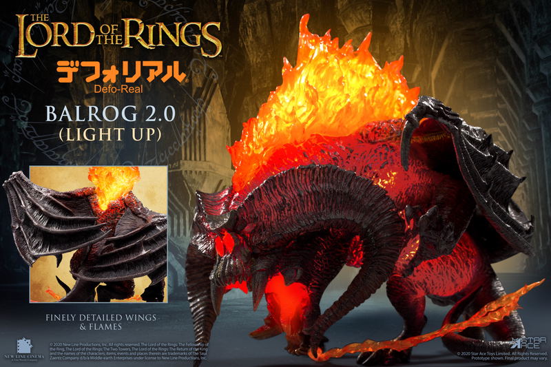 DefoReal The Lord of the Rings: Balrog 2.0 Light Up Ver. image 6