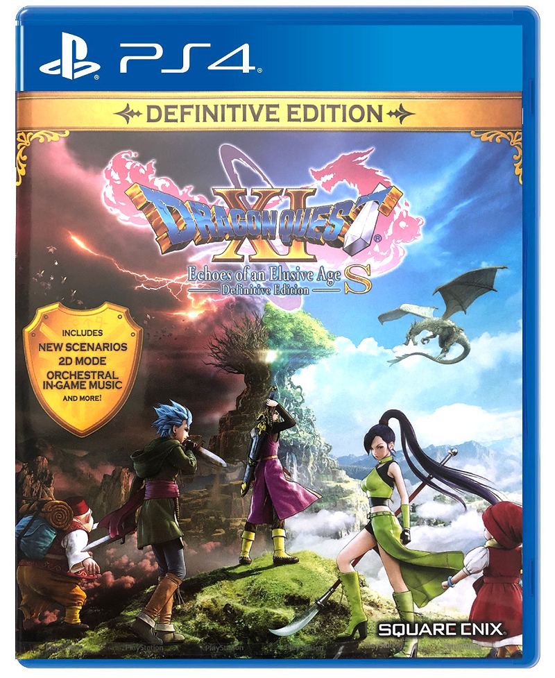 DRAGON QUEST XI S: Echoes of an Elusive Age Definitive Edition -  PlayStation 4, PlayStation 4