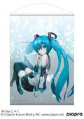 Hatsune Miku B2 Wall Scroll Jaku Ver. (Re-run) thumbnail 1