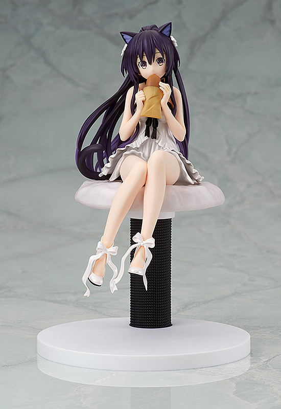 KD Colle Date A Live III 1/7 Scale Pre-Painted Figure: Tohka Yatogami White Cat Ver. image 3