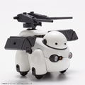 Maruttoys 1/12 Scale Plastic Model Kit: Tamotu [White Ver.] thumbnail 14