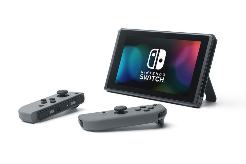 Nintendo Switch V2 Mariko (Gray) image 5