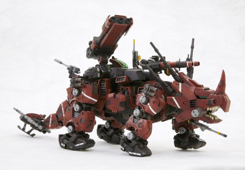 Zoids HMM 1/72 Scale Model Kit: EZ-004 Red Horn (Re-run) image 2