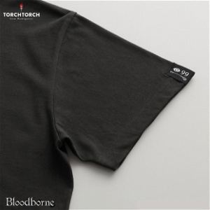 Bloodborne Torch Torch T-shirt Collection: Bloody Crow Of Cainhurst Black (L Size)