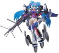ACKS V.F.G. Macross Frontier Model Kit: VF-25G Super Messiah Klan Klang thumbnail 1