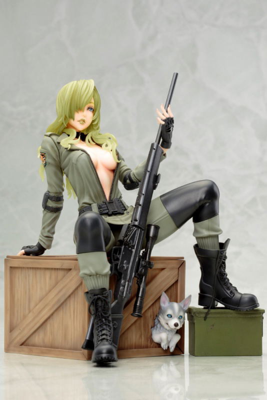 Metal Gear Solid Bishoujo 1/7 Scale Pre-Painted Figure: Sniper Wolf (Re-run) image 3