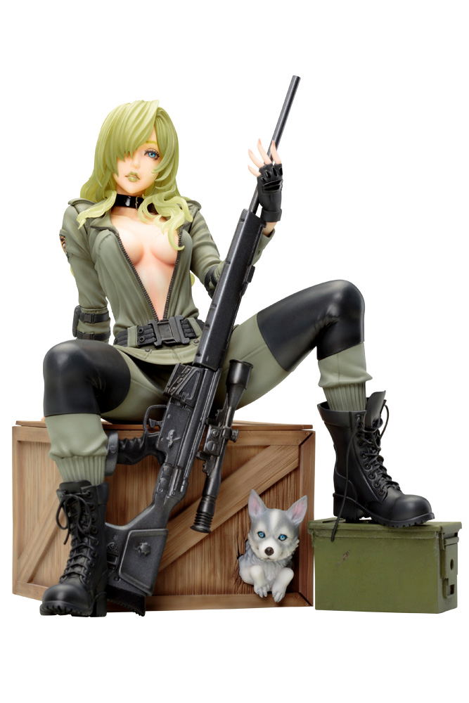Metal Gear Solid Bishoujo 1/7 Scale Pre-Painted Figure: Sniper Wolf (Re-run) image 1