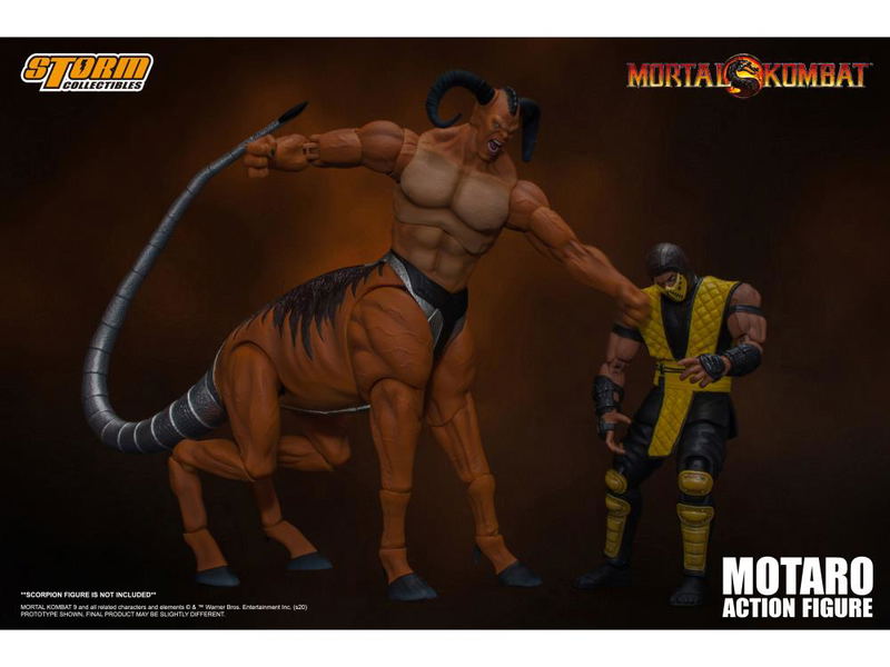 Mortal Kombat 1/12 Scale Pre-Painted Action Figure: Motaro image 4