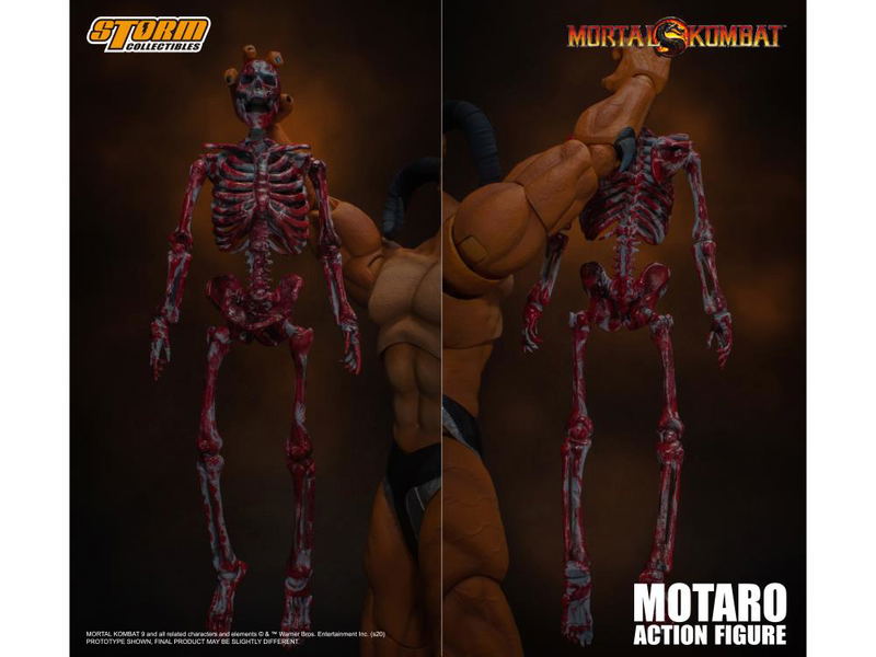 Mortal Kombat 1/12 Scale Pre-Painted Action Figure: Motaro image 6