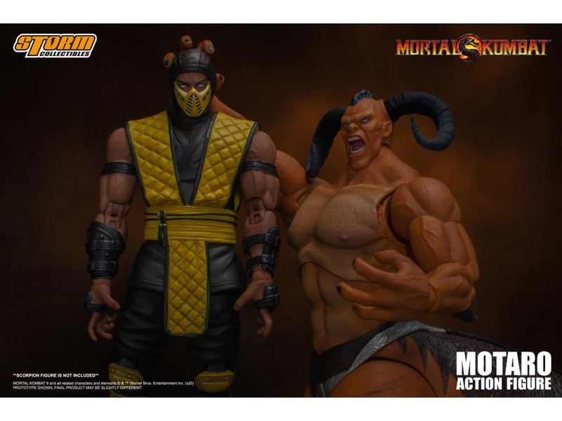 Mortal Kombat 1/12 Scale Pre-Painted Action Figure: Motaro image 8