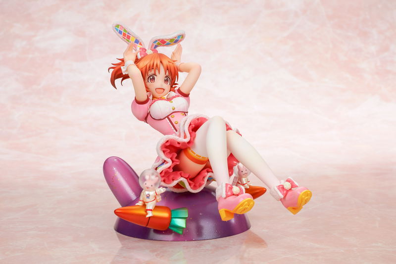 The Idolm@ster Cinderella Girls 1/7 Scale Pre-Painted Figure: Nana Abe Puripuri Usamin Ver. image 1
