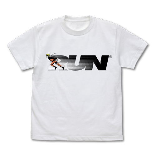 Naruto Shippuden - Naruto Run T-shirt White (S Size) image 1