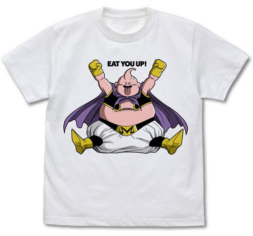 Dragon Ball Super - Majin Buu T-shirt Tabechao Ver. White (L Size) image 1