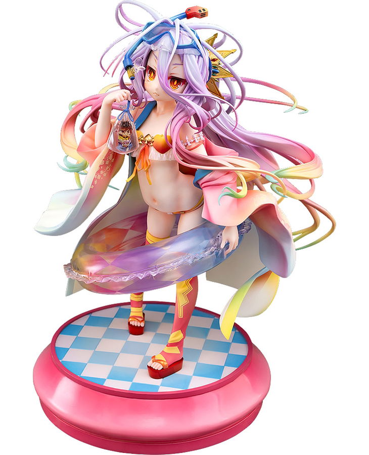 No Game No Life 1/7 Scale Pre-Painted Figure: Shiro Summer Season Ver. image 1