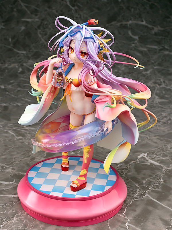 No Game No Life 1/7 Scale Pre-Painted Figure: Shiro Summer Season Ver. image 2