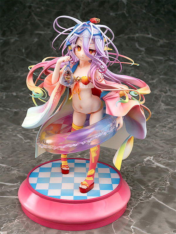 No Game No Life 1/7 Scale Pre-Painted Figure: Shiro Summer Season Ver. image 4