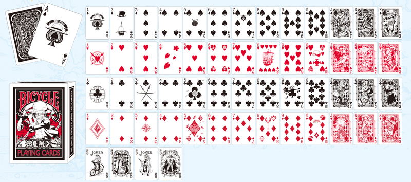 One Piece Playing Cards Bicycle image 2
