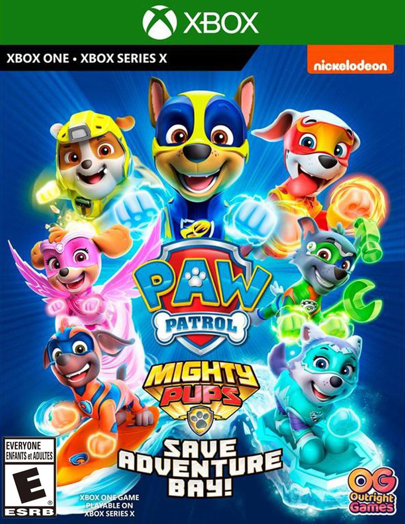 PAW Patrol Mighty Pups Save Adventure Bay for Xbox One, Xbox Series X