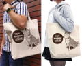 Sekai No Owari Ni Shibainu To - Haru-san Shiawase Wa Kanjirumononano Desuyo Goshujin Large Tote Bag (Natural) thumbnail 2