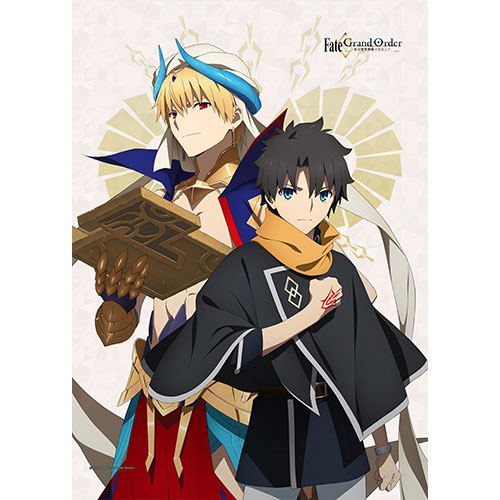 Fate/Grand Order -Absolute Demonic Battlefront: Babylonia- B2 Wall Scroll: Fujimaru Ritsuka & Gilgamesh image 2