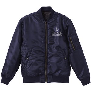 Mobile Suit Gundam - E.F.S.F. MA-1 Jacket Navy (L Size)_