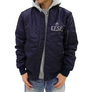 Mobile Suit Gundam - E.F.S.F. MA-1 Jacket Navy (L Size)_