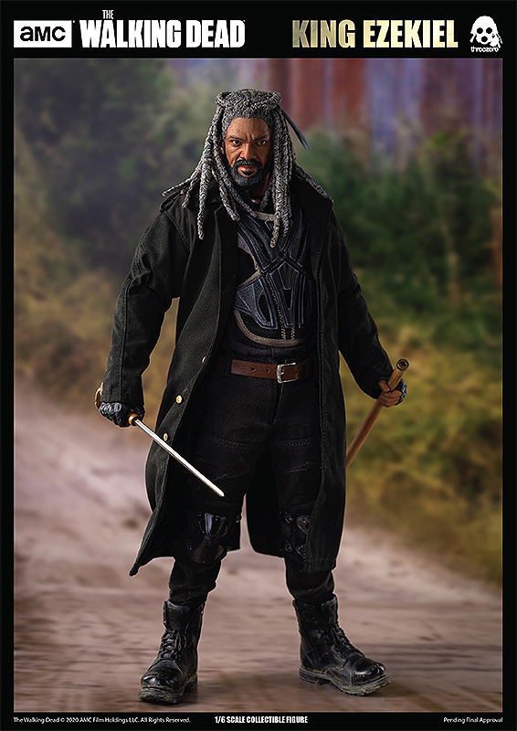 The Walking Dead 1/6 Scale Pre-Painted Action Figure: King Ezekiel image 10