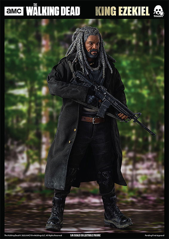 The Walking Dead 1/6 Scale Pre-Painted Action Figure: King Ezekiel image 12