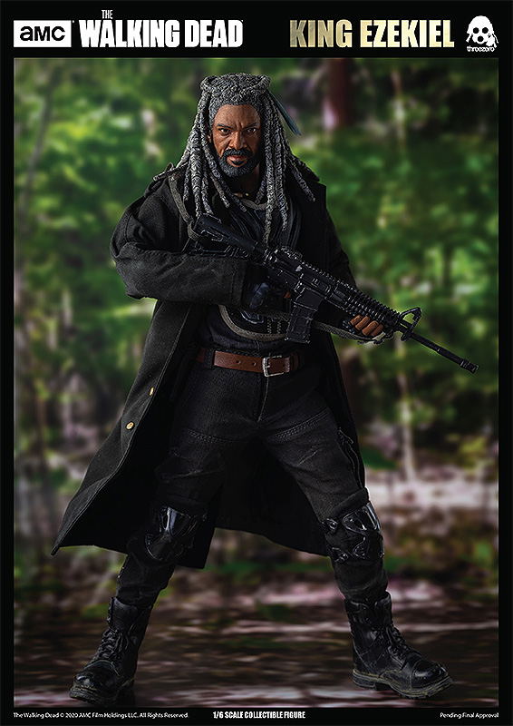 The Walking Dead 1/6 Scale Pre-Painted Action Figure: King Ezekiel image 13