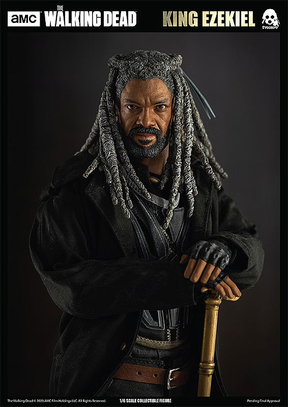 The Walking Dead 1/6 Scale Pre-Painted Action Figure: King Ezekiel image 5