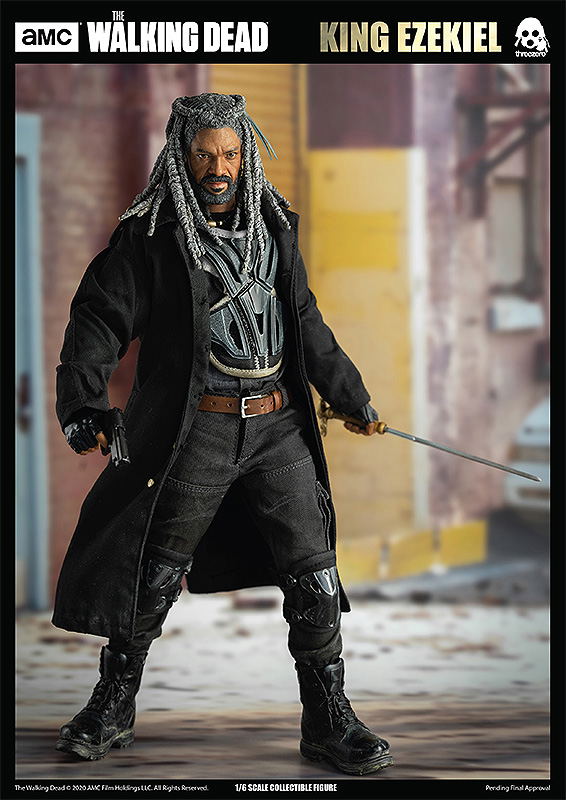 The Walking Dead 1/6 Scale Pre-Painted Action Figure: King Ezekiel image 7