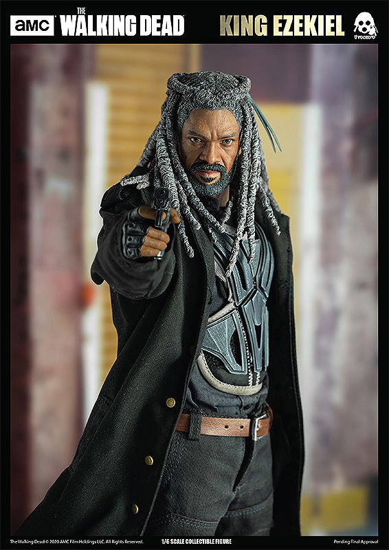 The Walking Dead 1/6 Scale Pre-Painted Action Figure: King Ezekiel image 8