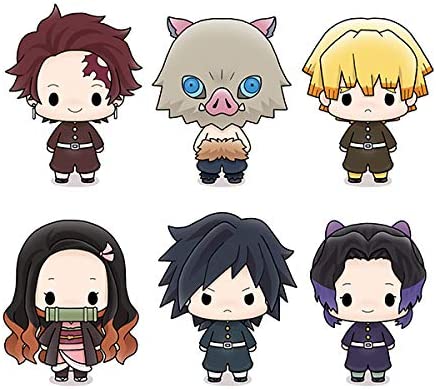 Chokorin Mascot Demon Slayer: Kimetsu no Yaiba (Set of 6 pieces) (Re-run) image 1