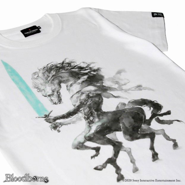 Bloodborne Torch Torch T-shirt Collection: Ludwig, The Holy Blade White (S Size) image 2