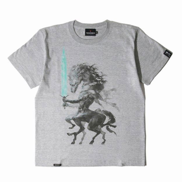 Bloodborne Torch Torch T-shirt Collection: Ludwig, The Holy Blade Heather Gray (M Size) image 1